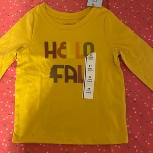 Toddler Girls Fall T-Shirt